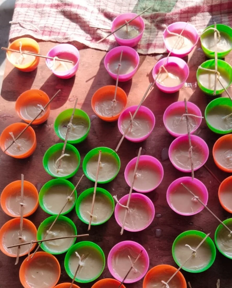 Dari Minyak Jelantah Jadi Lilin Aromaterapi Bernilai Jual