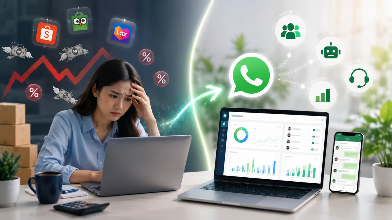 WhatsApp CRM: Alternatif Hemat bagi UMKM yang Lelah dengan Biaya Marketplace