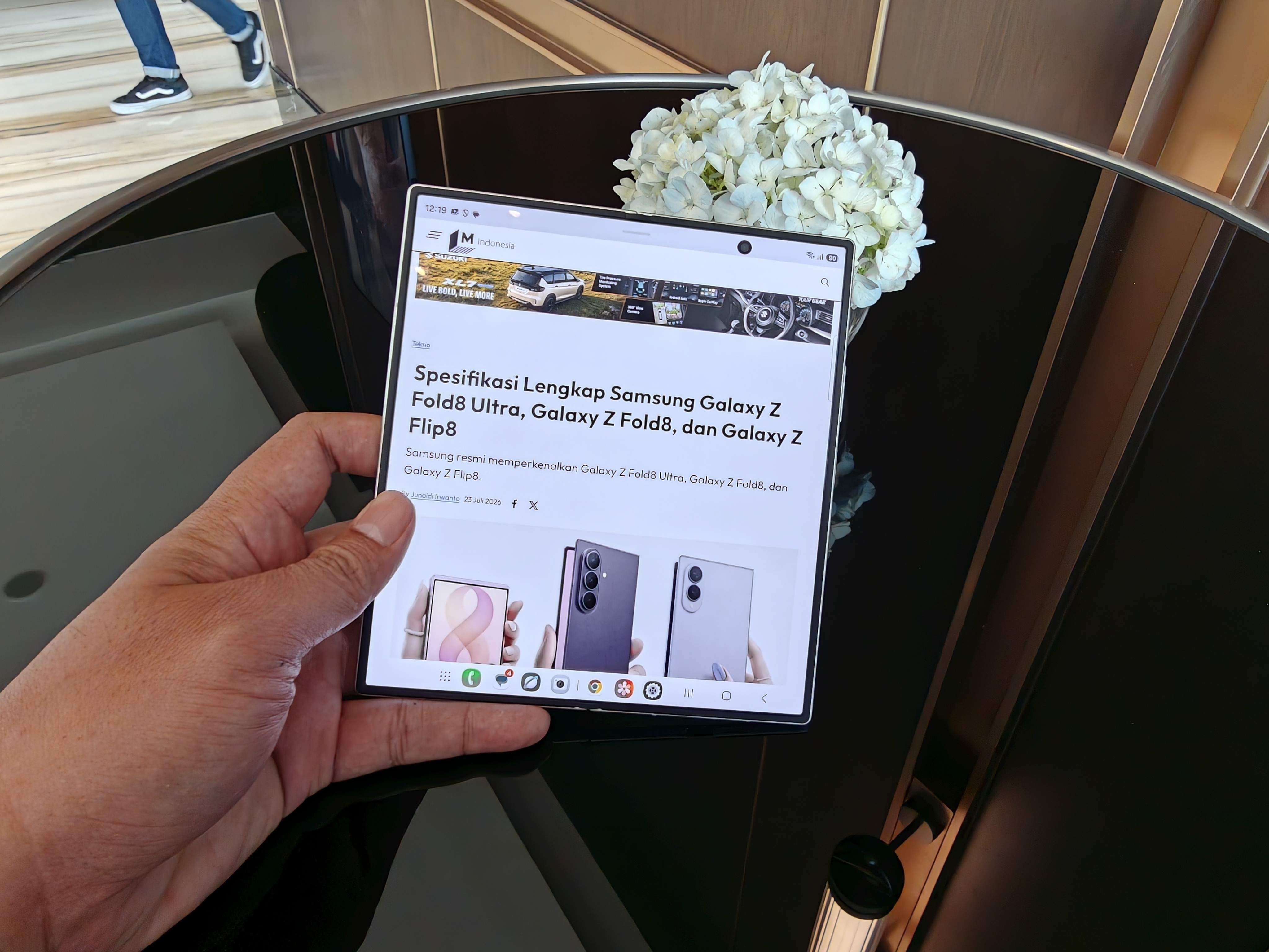 Galaxy Z Fold 8 Ultra, Saat Ponsel Lipat Tertipis Terasa Selesai