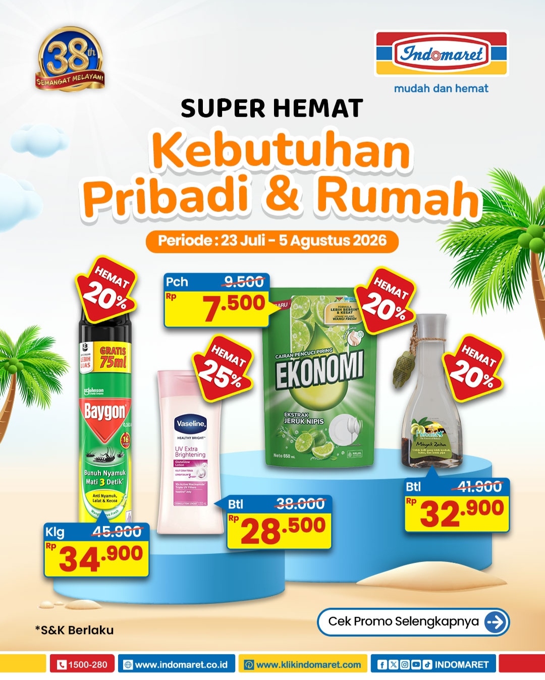 Promo Perawatan Kulit dan Tubuh di Indomaret: Diskon Besar Buat Pecinta Skincare