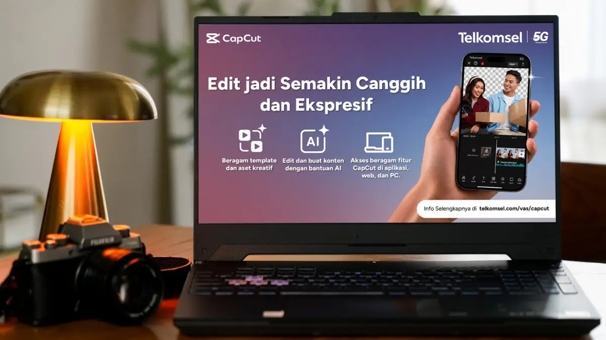 Telkomsel Bundel CapCut Premium: Paket Baru untuk Kreator Konten