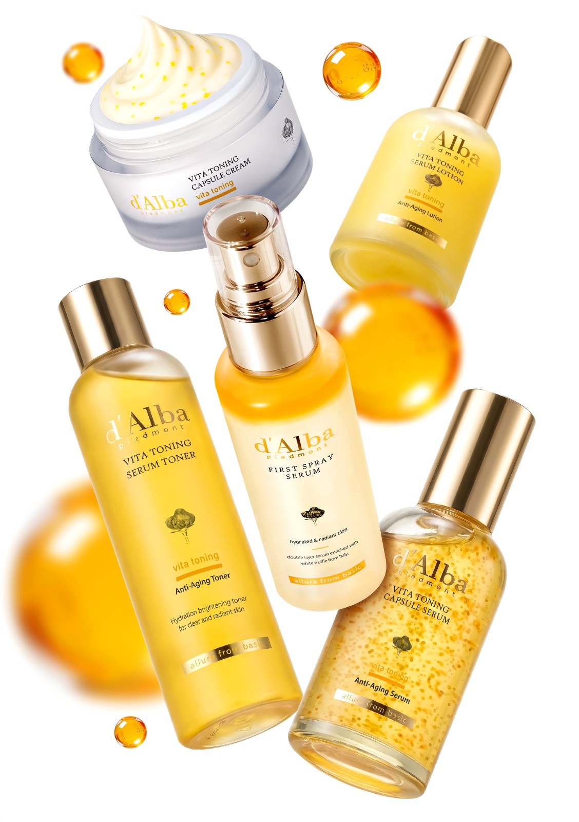 d'Alba Vita Toning Line dan Arencia: Skinvestment Anti-Aging Sederhana