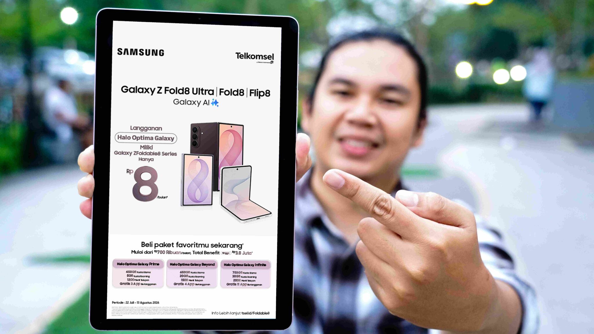 Halo Optima Galaxy: Cara Termudah Punya Samsung Galaxy Z Fold8