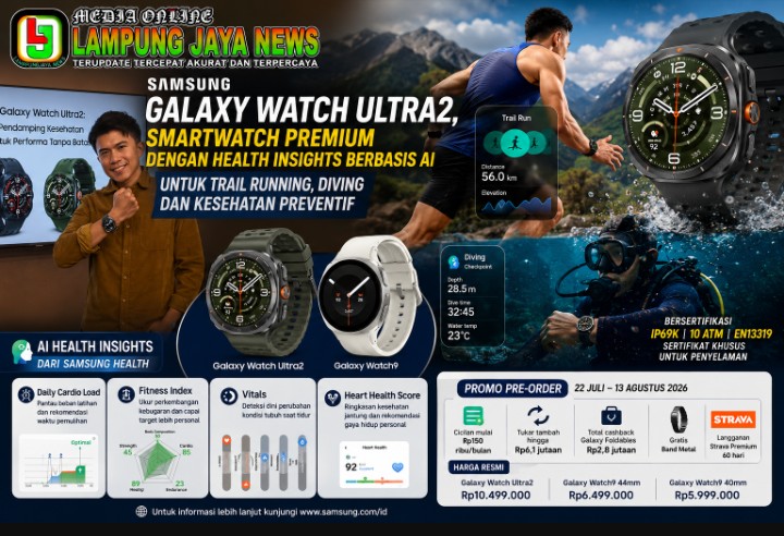 Galaxy Watch Ultra2: AI Ubah Smartwatch Jadi Asisten Kesehatan Prediktif