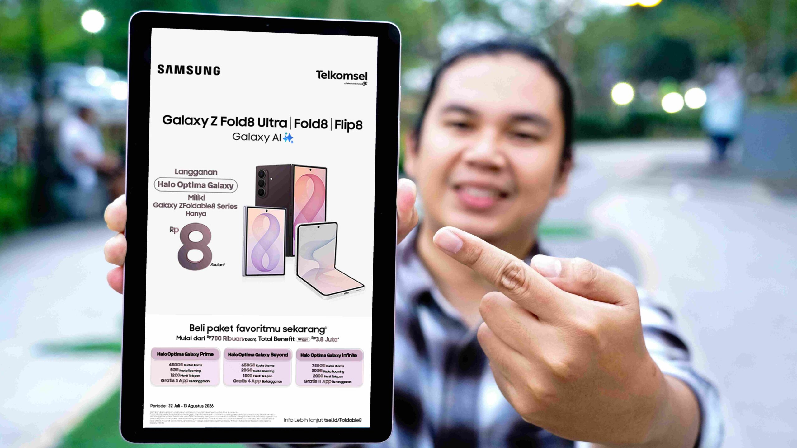 Galaxy Z Fold8 Cicilan Rp8 via Telkomsel: Worth It?