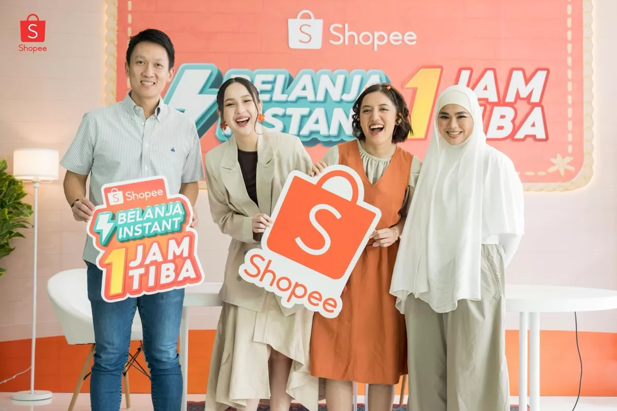 Shopee Belanja Instant 1 Jam Tiba untuk Gaya Hidup Sat-Set