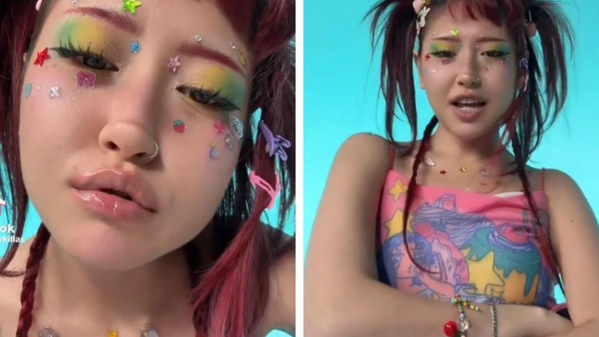 Panduan Lengkap Makeup Naykilla Colorful dengan Glitter dan Juicy Lips