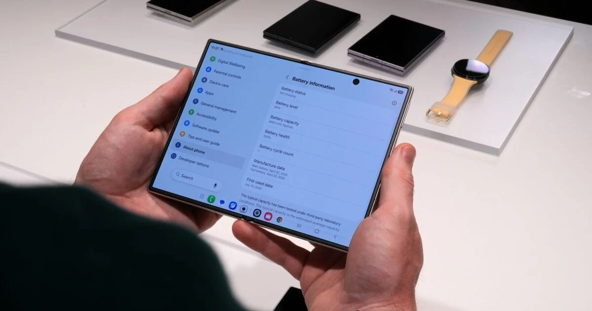 Teknologi Baterai Silikon-Karbon di Galaxy Z Fold8: Tipis Tapi Bertenaga