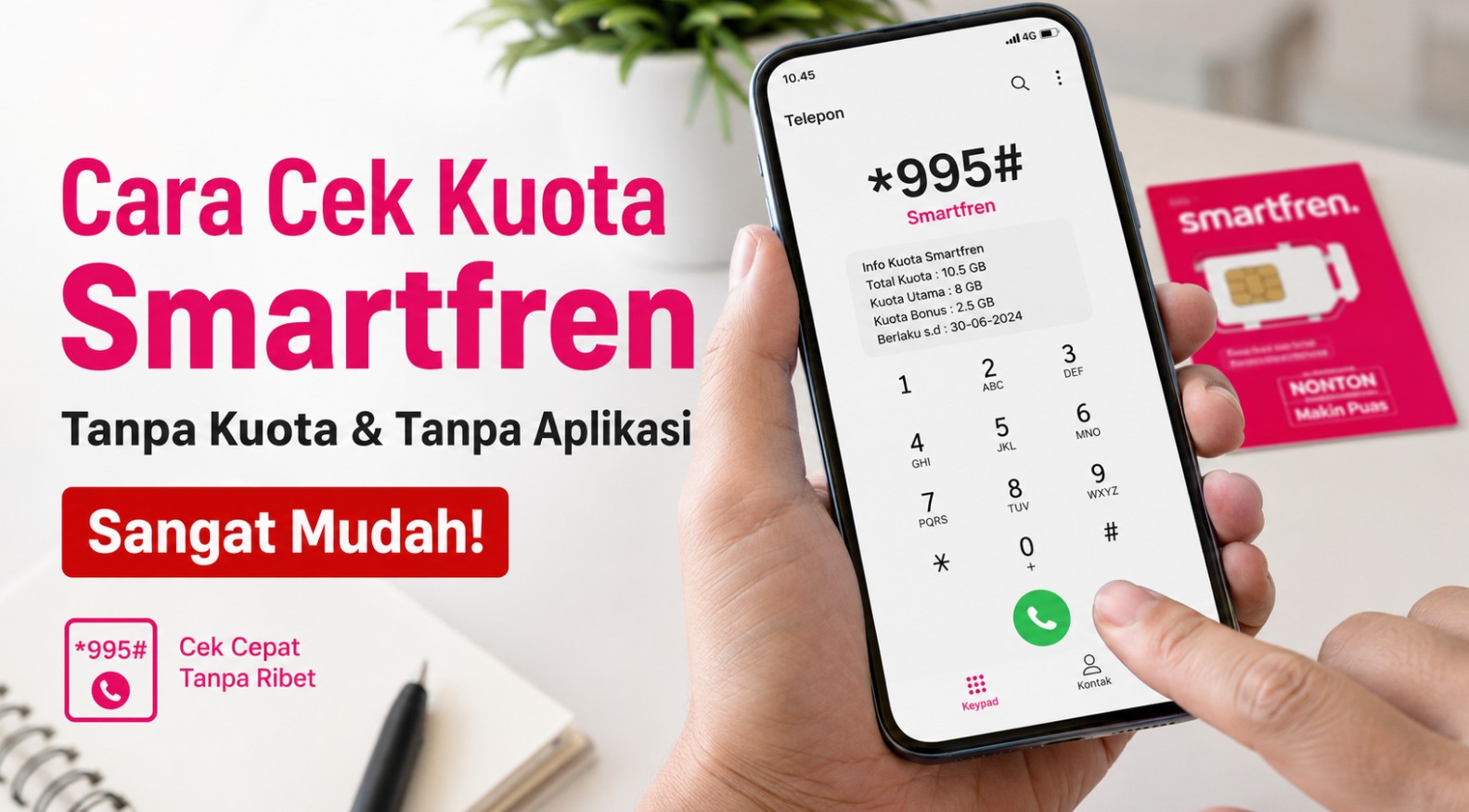 Cek Sisa Kuota Internet Tanpa Aplikasi untuk Telkomsel dan Smartfren