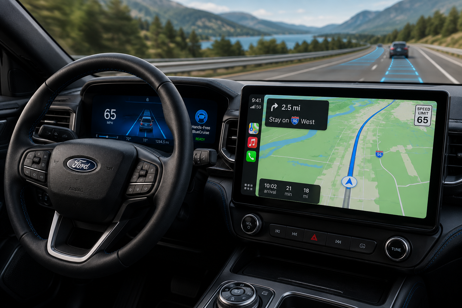 Apple Maps Resmi Menjadi Otak Navigasi di Mobil Listrik Ford