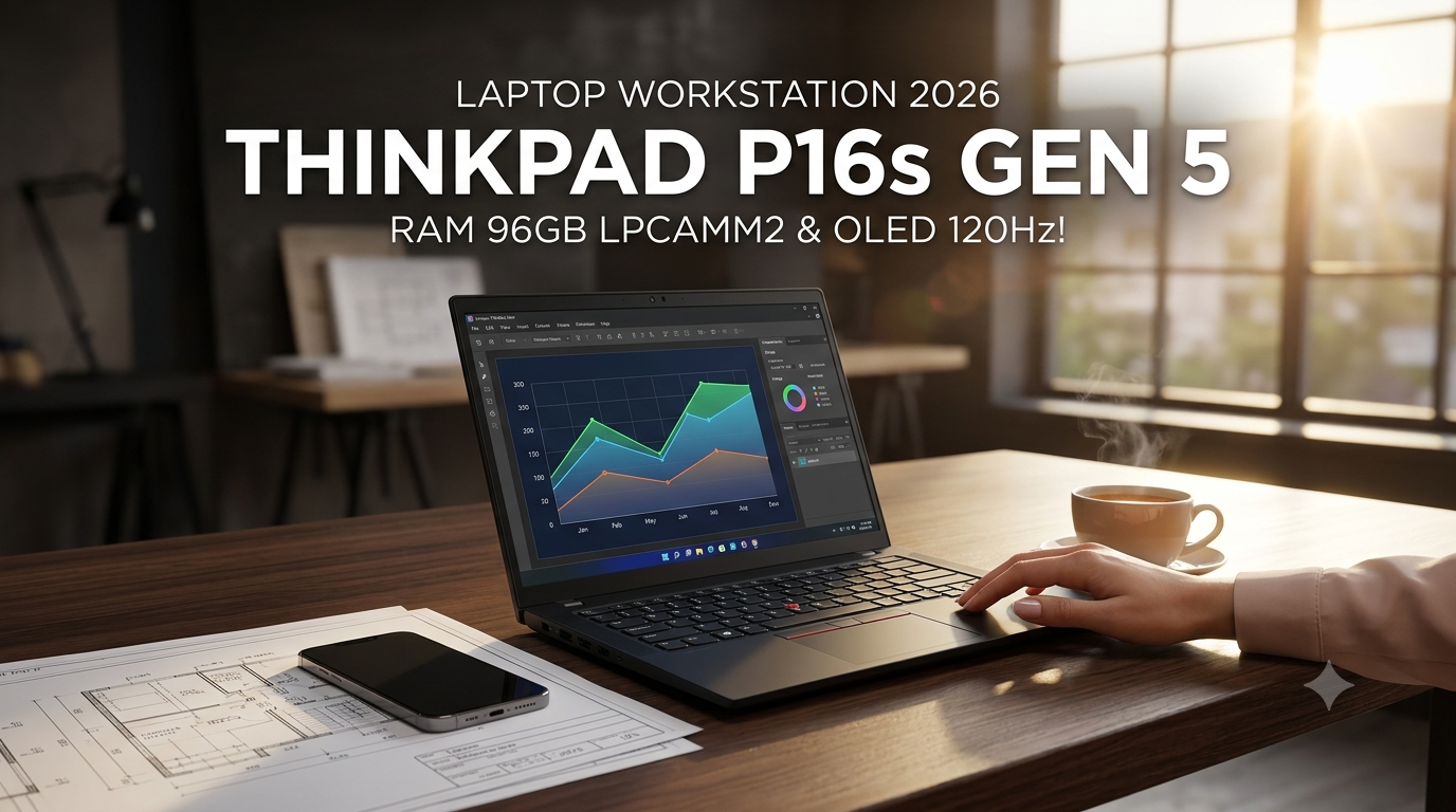 ThinkPad E16 Gen 4 vs P16s Gen 5: Pilihan Tepat untuk Profesional AI