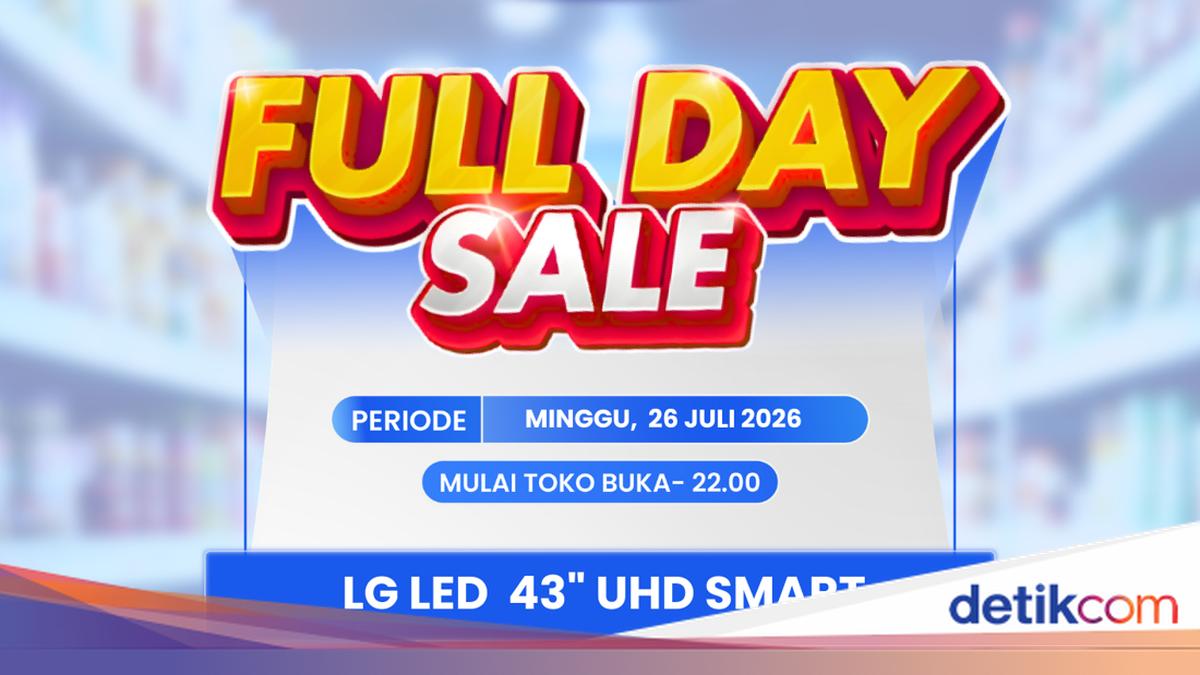 Hemat Jutaan Rupiah Elektronik Rumah Tangga Saat Full Day Sale