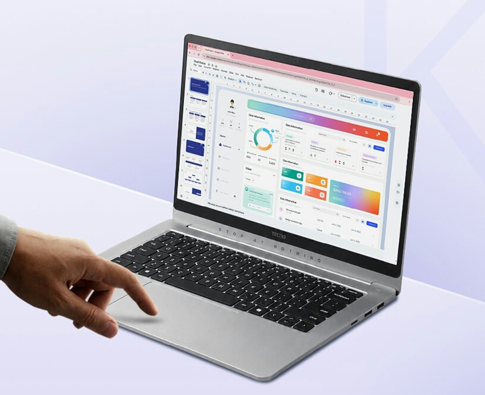 Review Tecno Megabook K14S: Laptop 14 Inci Produktivitas dengan 9 Port dan Baterai 70Wh