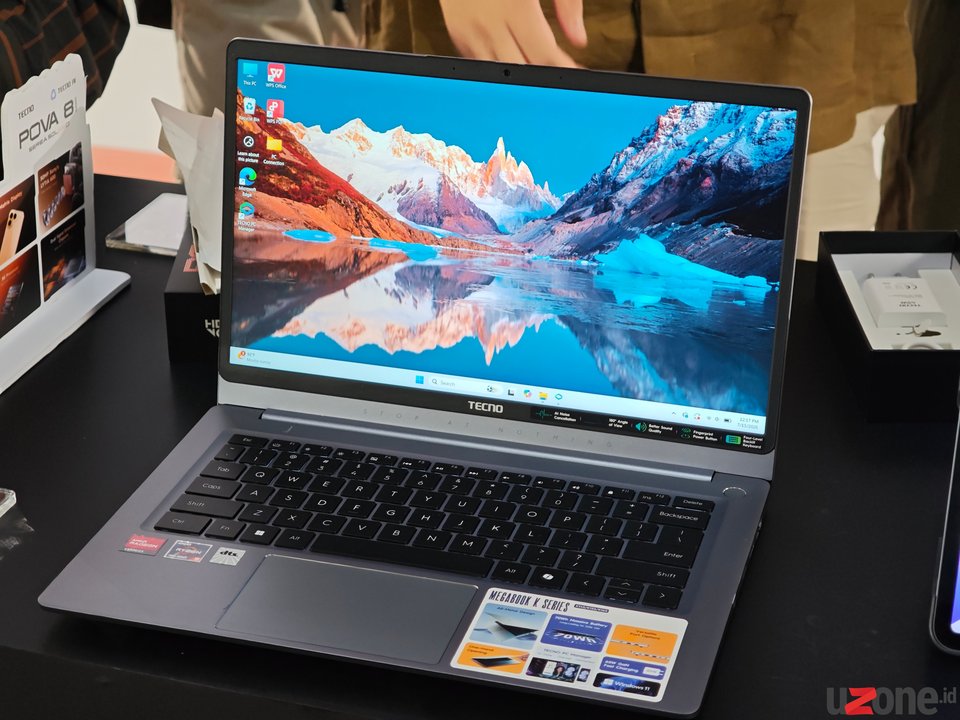 Tecno Megabook K14S: Pilih Ryzen 5, Ryzen 7, atau Core i9?