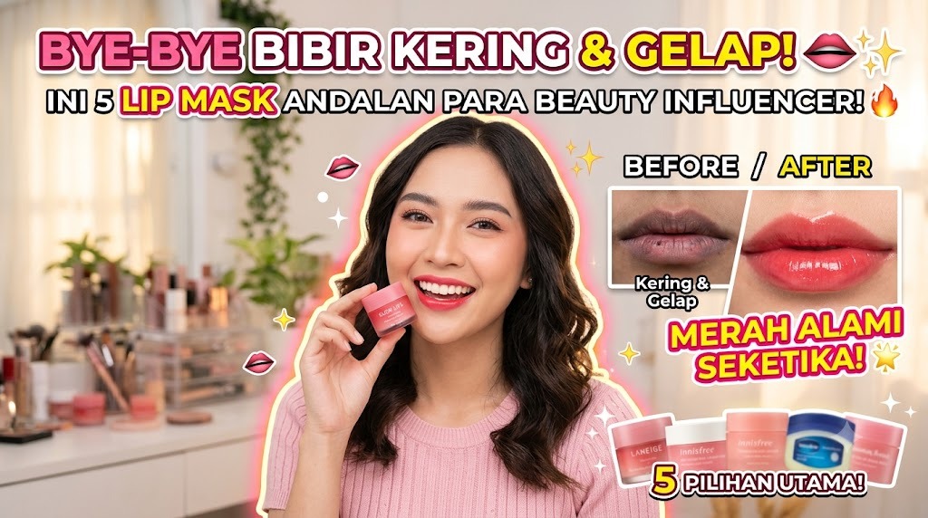 Panduan Lengkap Lip Product untuk Bibir Gelap: Dari Lip Mask sampai Lipstik