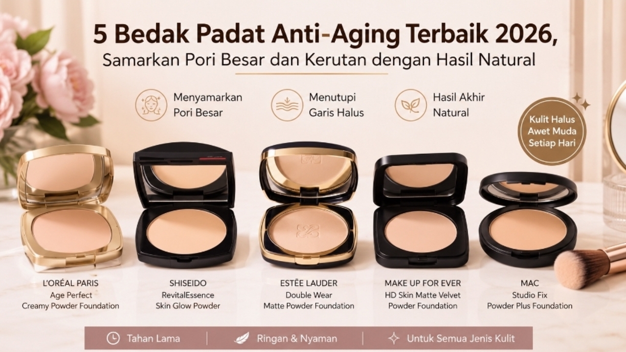 Panduan Lengkap Memilih Bedak Sesuai Jenis Kulit