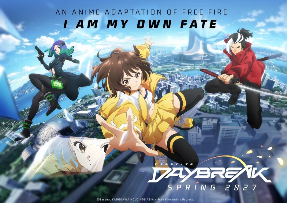Free Fire Daybreak Anime: New Dawn, Konspirasi, dan Taruhan Besar Garena–KADOKAWA