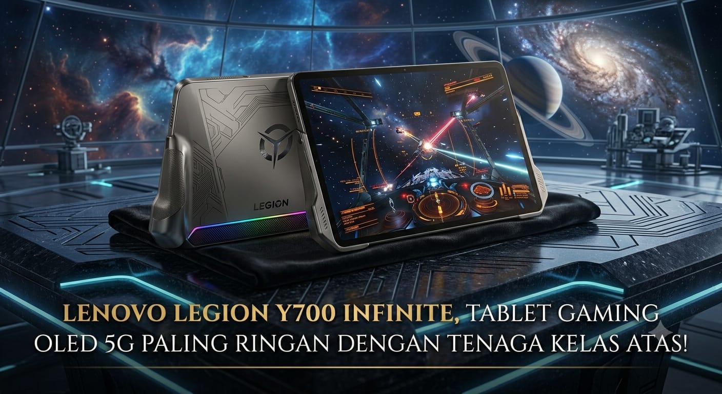 Lenovo Legion Y700 Infinite dan Sistem Pendingin Qiankun yang Mengubah Standar Tablet Gaming