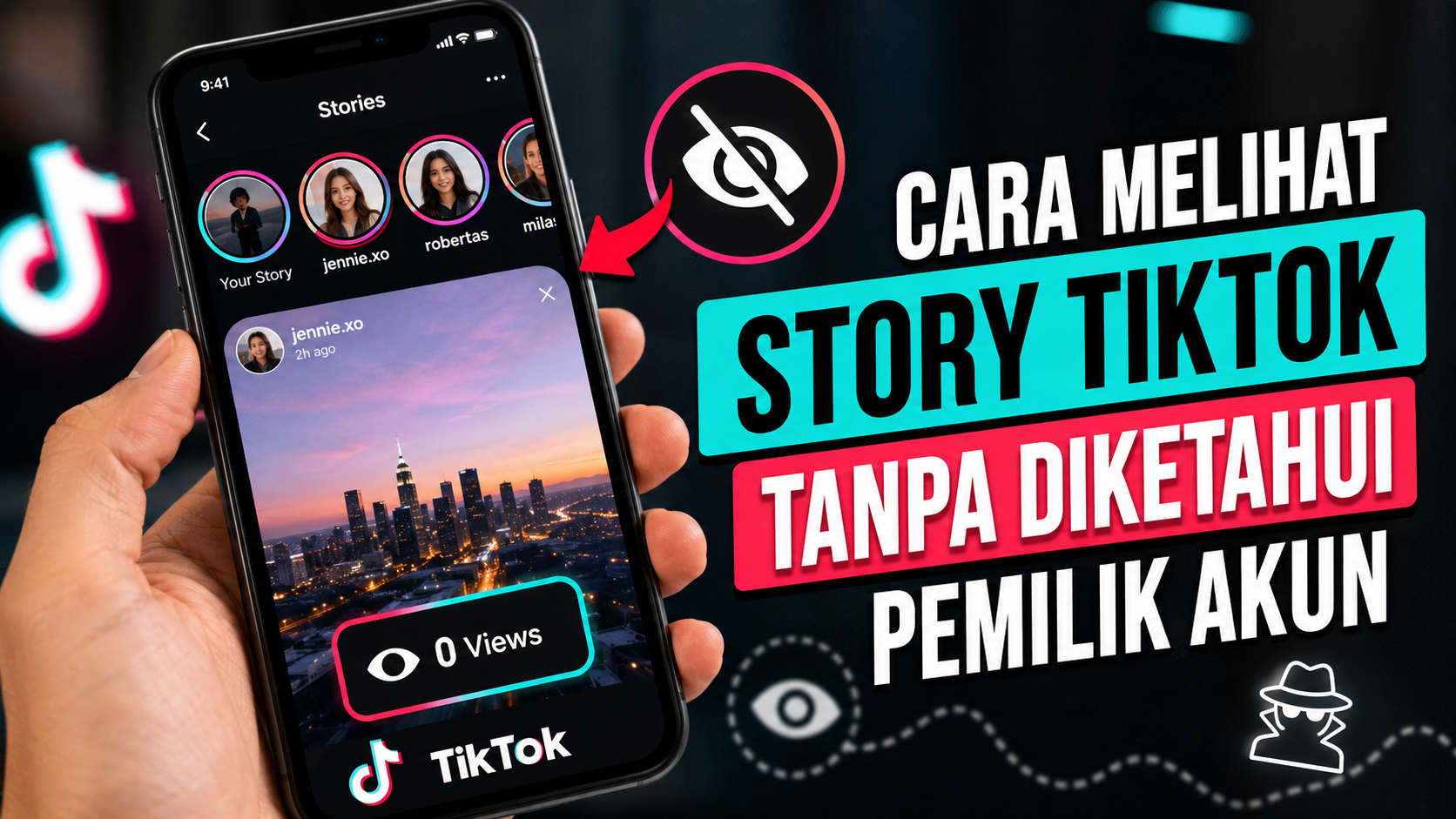 Cara Aman Melihat Story TikTok Tanpa Diketahui