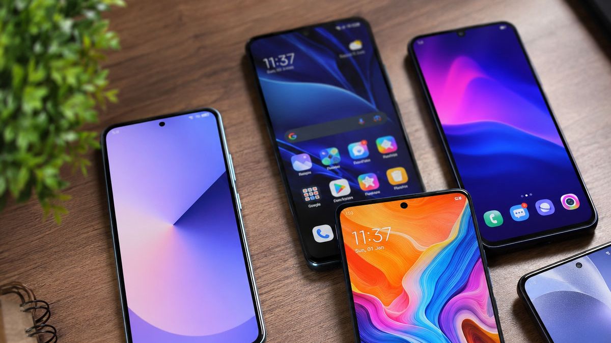 5 Ponsel AMOLED Terbaik: Layar Memukau di Semua Kelas