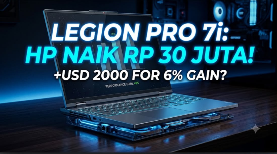 Lenovo Legion Pro 7i Gen 10 vs Gen 9: Naik Prosesor, Naik Harga
