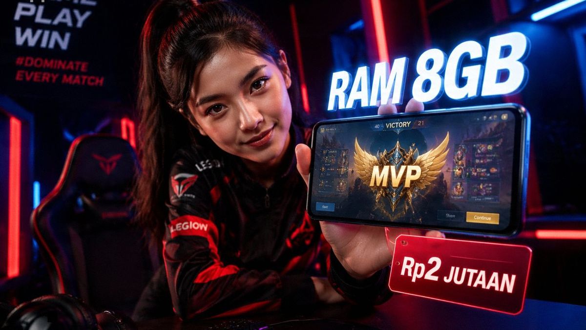 5 Ponsel Gaming RAM 8GB Harga Rp2 Jutaan: Anti Lag dan Baterai Jumbo