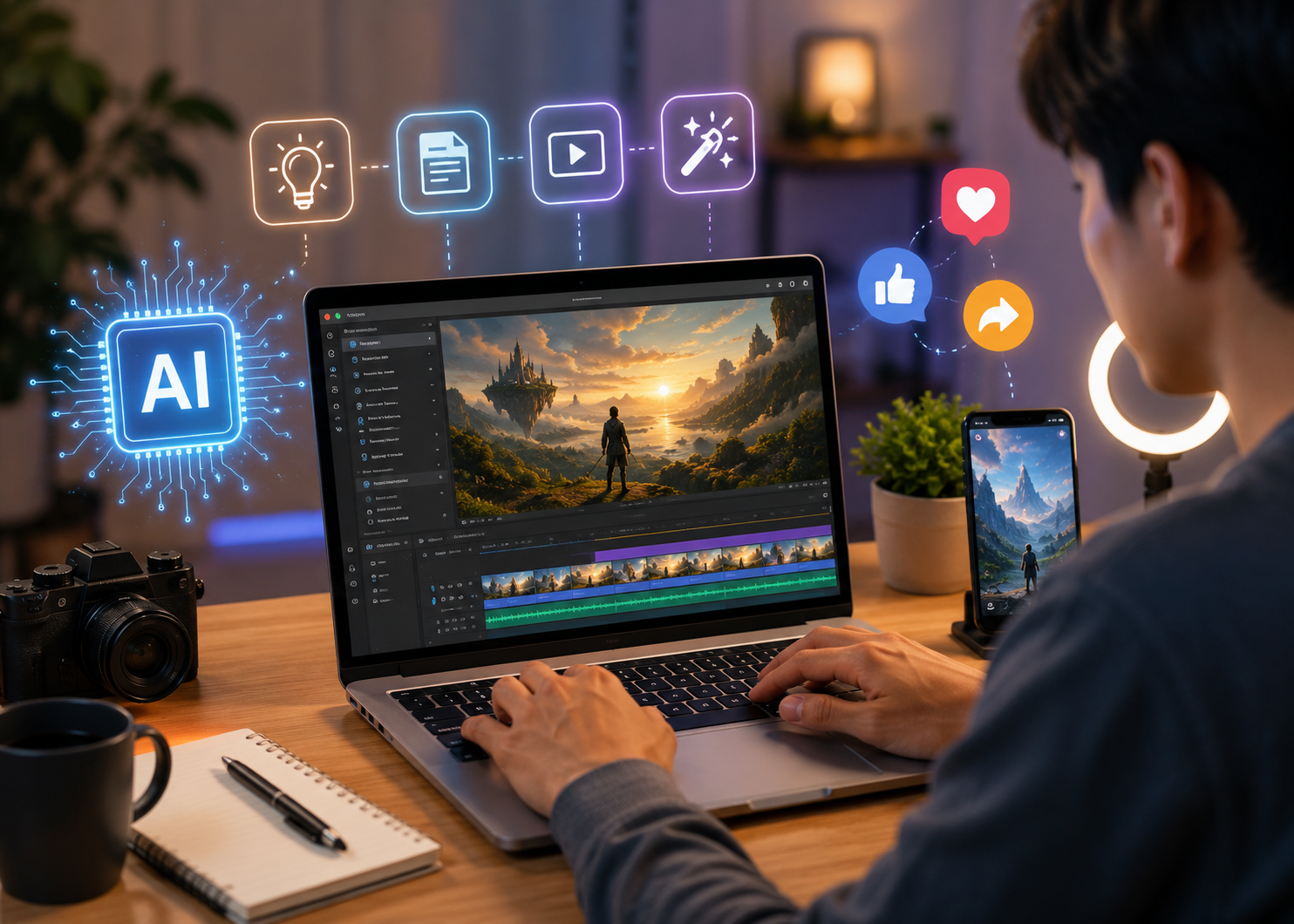 Membuat Video dari Foto Sekali Jadi dengan Tools AI Gratis