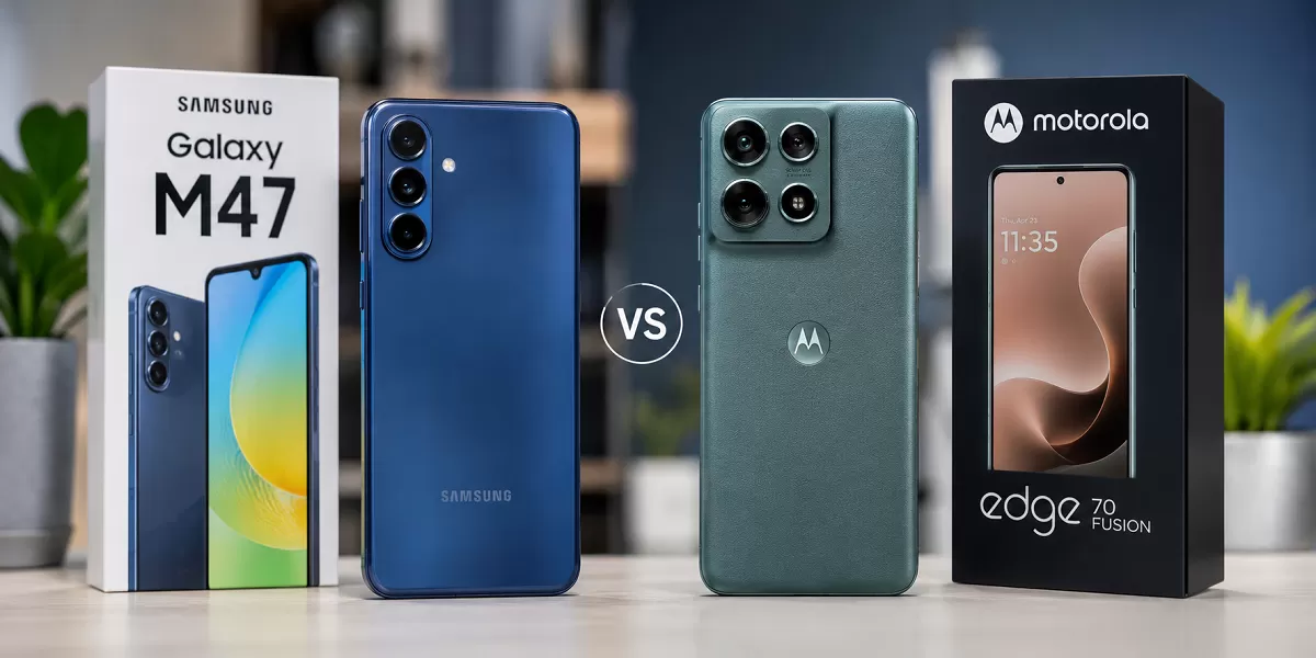 Samsung Galaxy M47 vs Motorola Edge 70 Fusion: Mana yang Lebih Tepat Untukmu?