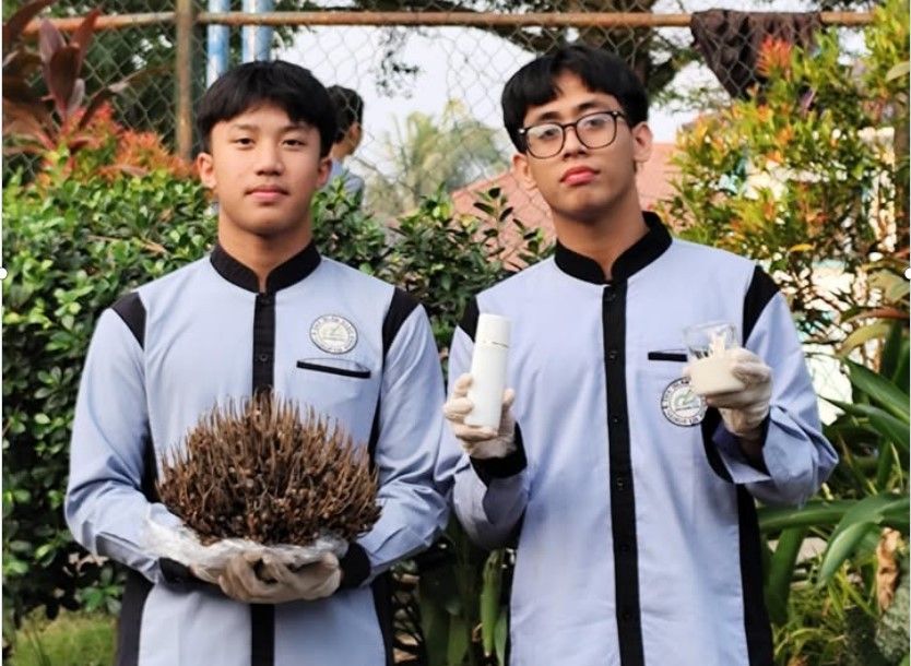 Dari Limbah Sawit Menjadi Tabir Surya: Revolusi Kecil dari Laboratorium SMA