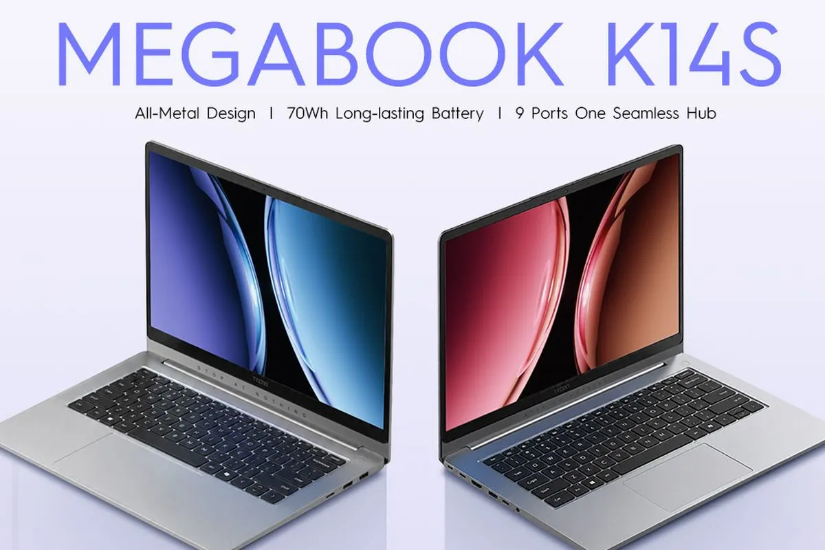 Ryzen 5 vs Ryzen 7 vs Intel Core i9 di Tecno Megabook K14S