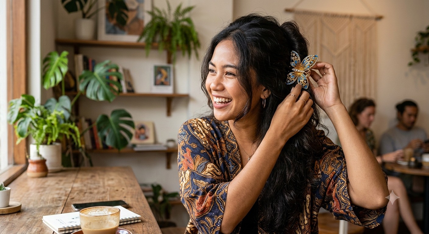 Jedai Kupu-Kupu dan Bandana Rambut: Retro Instan untuk Bad Hair Day