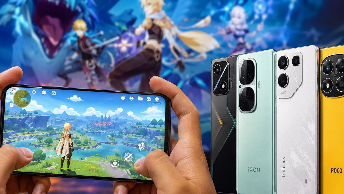 5 Ponsel Gaming Terbaik di Bawah Rp6 Juta untuk Main Genshin Impact Lancar