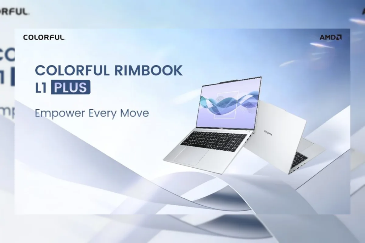 COLORFUL Rimbook L1 Plus: Laptop Ringan Ryzen 7 untuk Produktivitas Mobile