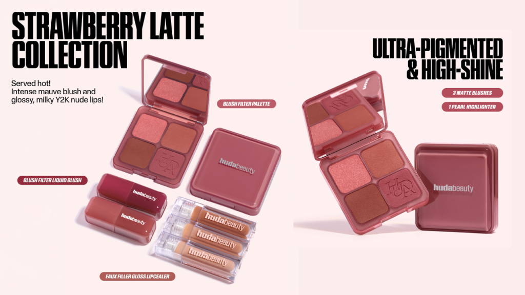 Strawberry Latte Makeup dengan Palet Mauve dan Nude Milky Lips