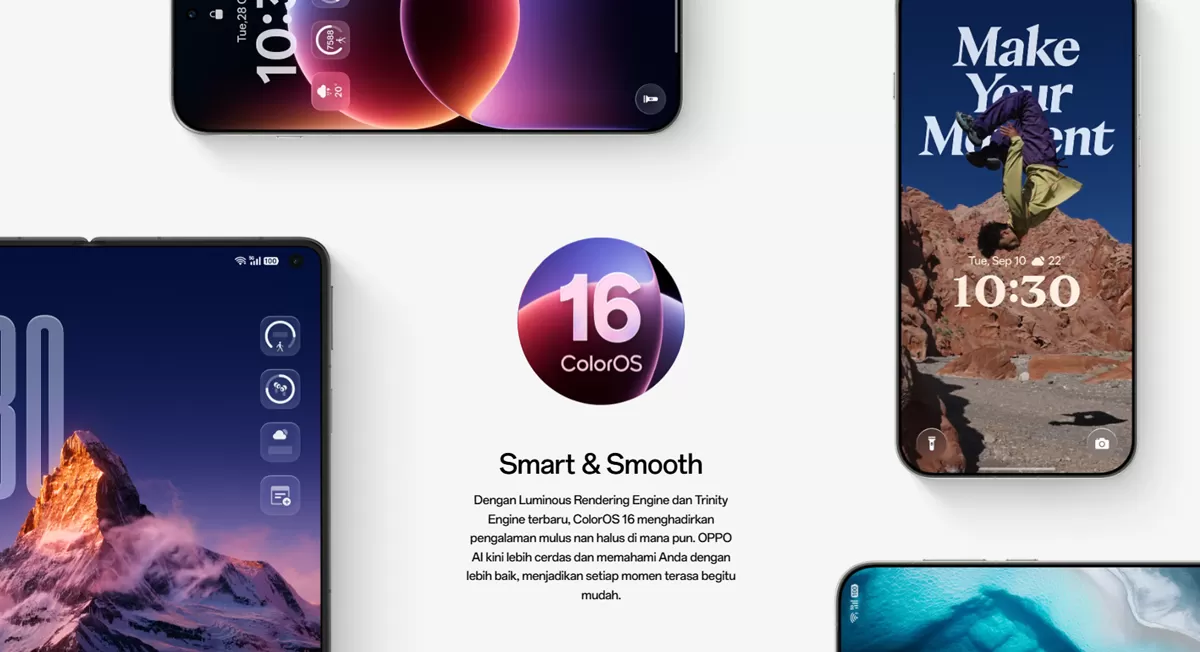 ColorOS 16 Update Juli Bikin HP Oppo Makin Mulus dan Kreatif