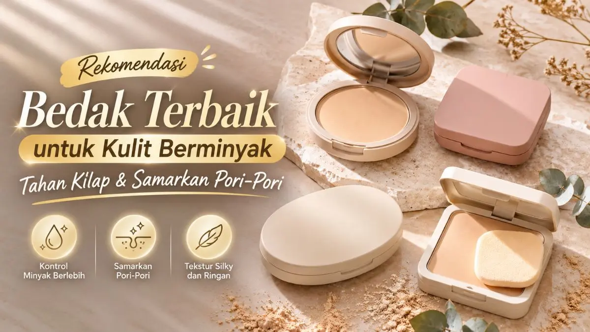 Bedak Terbaik untuk Kulit Berminyak: Matte Seharian Tanpa Cakey