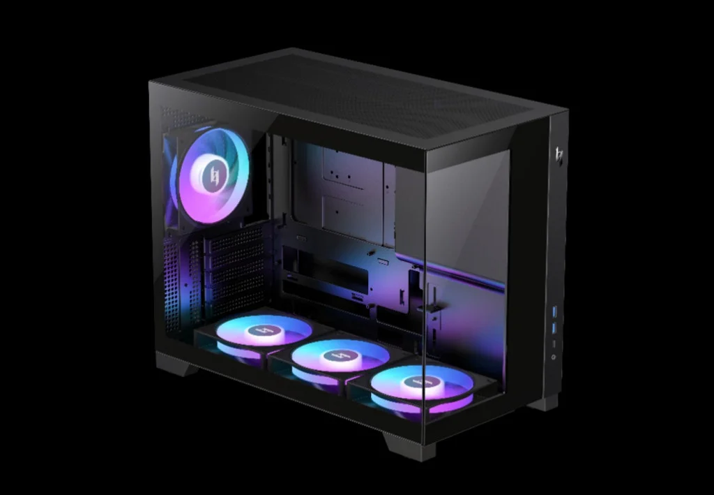 Xeron Nex C53 dan C33: Casing PC Panoramic untuk GPU 425mm