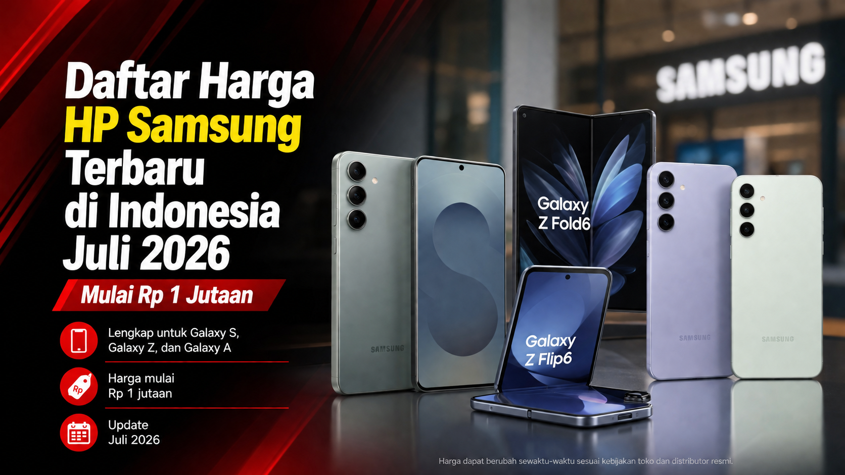 Panduan Lengkap Harga Samsung: Dari Entry-Level hingga Flagship Premium