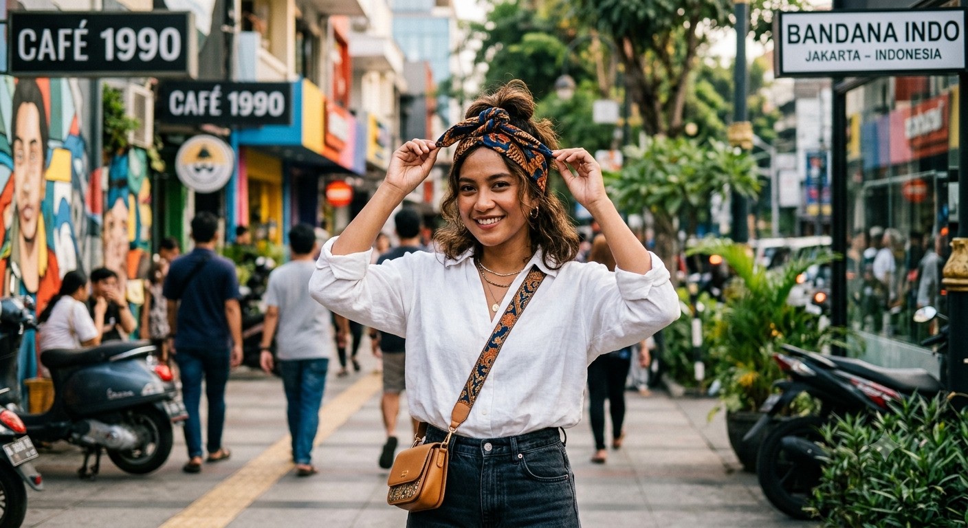 Jedai Kupu-Kupu dan Bandana Rambut: Retro Instan untuk Bad Hair Day