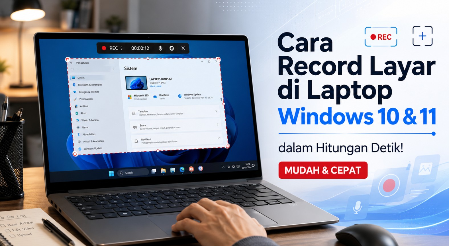 Panduan Fitur Video & Komunikasi di Laptop Windows