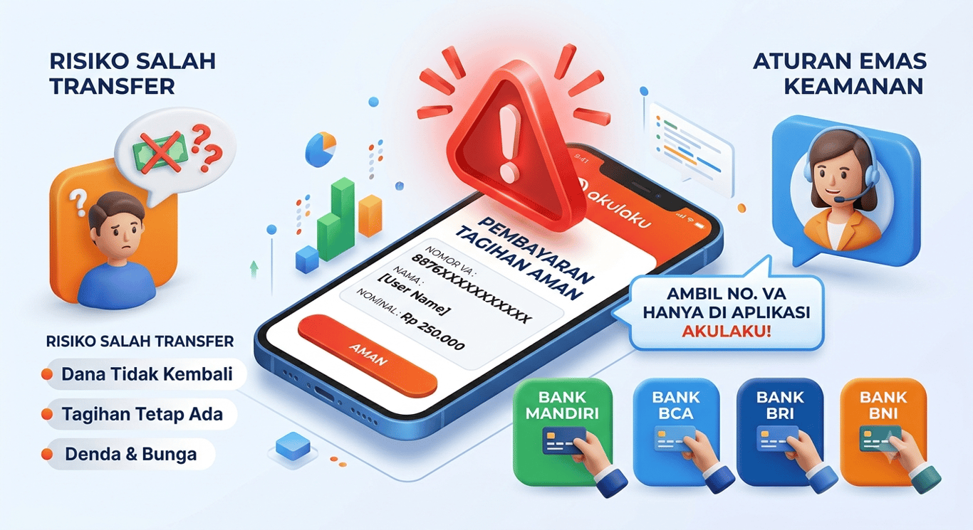 Lindungi Rekening Bank dari Phishing dalam Transaksi Virtual Account