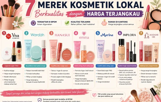 Panduan Kosmetik Lokal Terjangkau dan BPOM untuk Sehari-hari