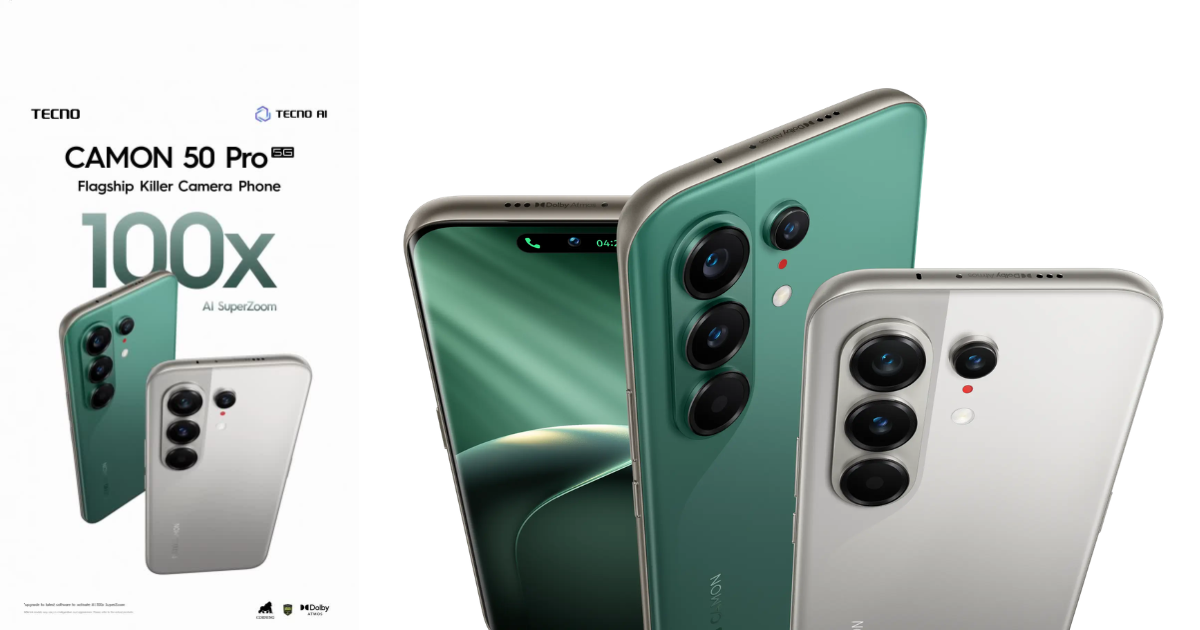 Tecno Camon 50 Pro: Kamera 50MP OIS untuk Penggemar Fotografi