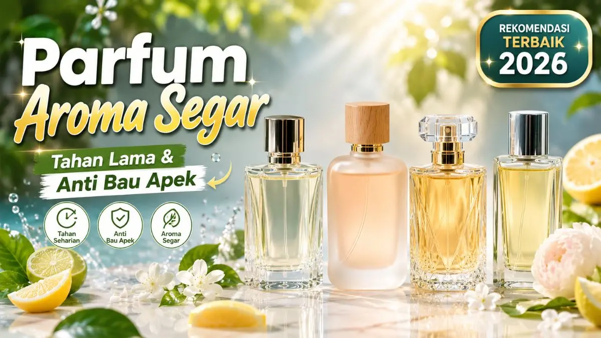 4 Parfum Aroma Segar Tahan Lama 12 Jam Tanpa Bau Apek