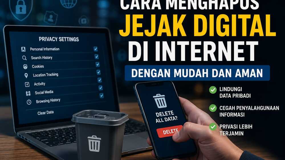 15 Cara Melindungi Data Pribadi Saat Browsing dan Menghapus Jejak Digital