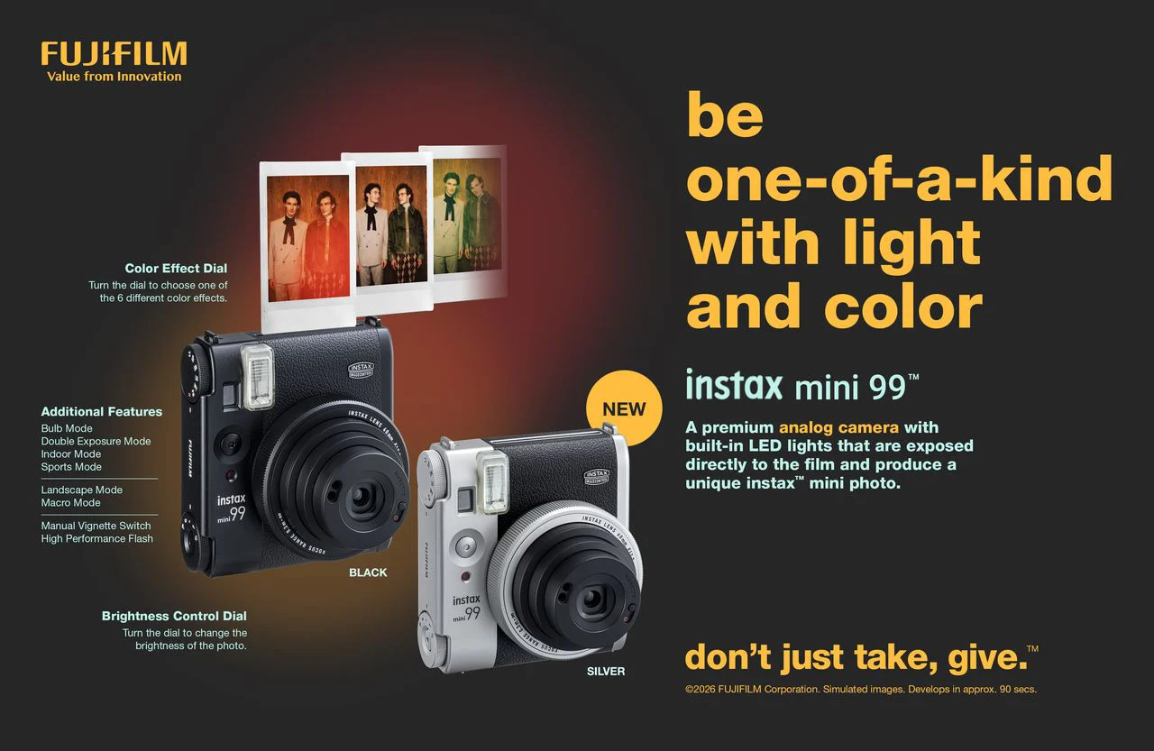 Instax Mini 99 Matte Silver: Mainan Serius untuk Pecinta Foto Instan