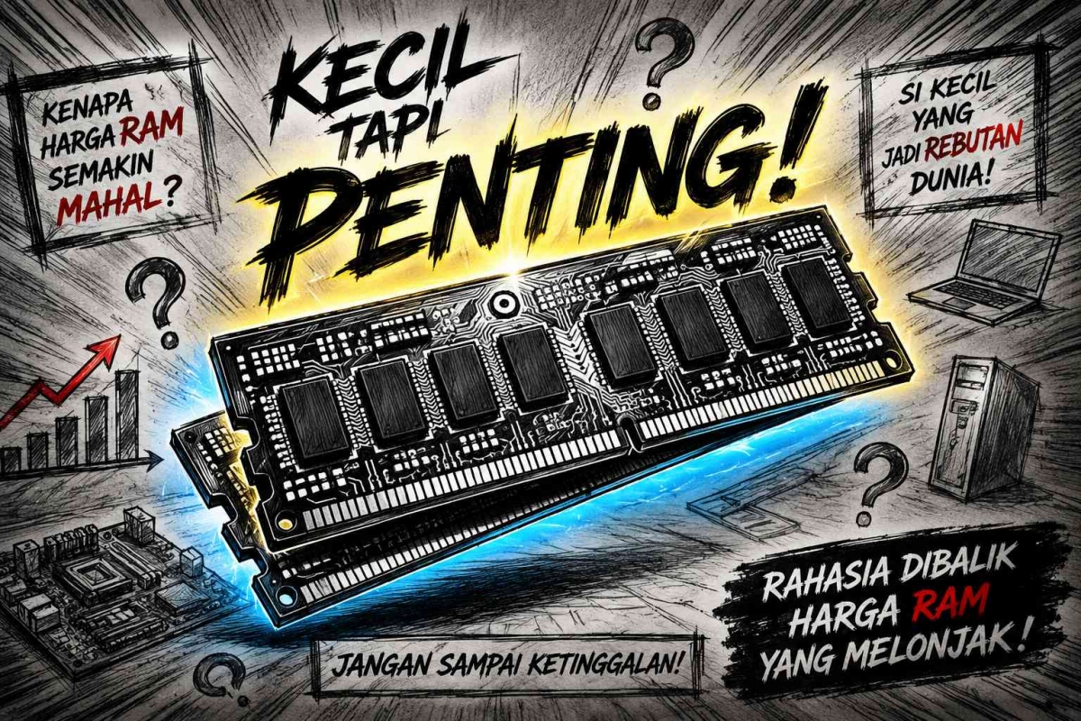 Harga RAM Meledak 500%: Strategi Upgrade PC Saat Krisis Pasokan AI
