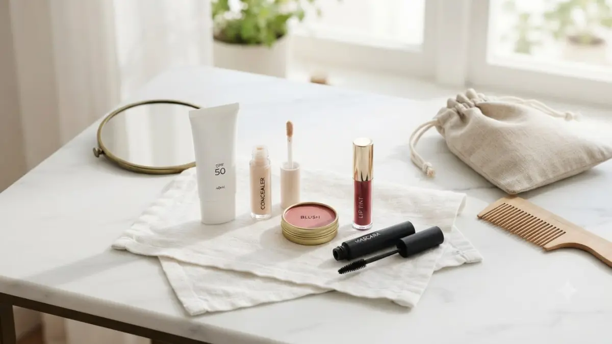 Lima Produk Makeup Minimalis yang Cukup untuk Tampil Rapi Setiap Hari