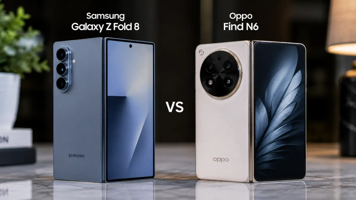 Samsung Galaxy Z Fold 8 vs Oppo Find N6: Mana Ponsel Lipat Premium yang Lebih Tepat untuk Anda?
