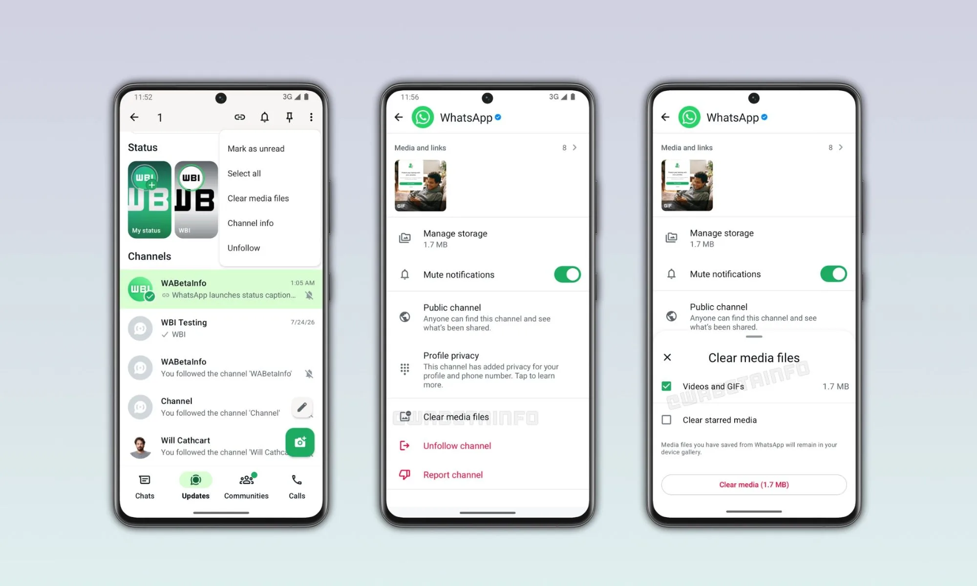 Admin Channel WhatsApp Kini Punya Pengukur View dan Tool Bersih Media